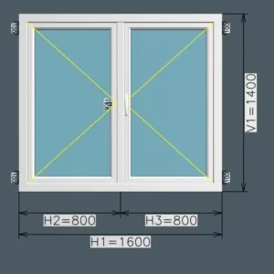 Termopanel Abatible 160X140CM