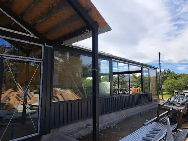 Ideal para gran ventanal ventana fija con termopanel de alta calidad