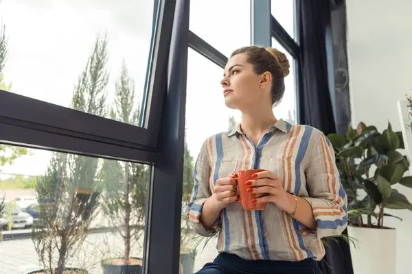 Ventana termopanel proyectante ventilación eficiente y aislante