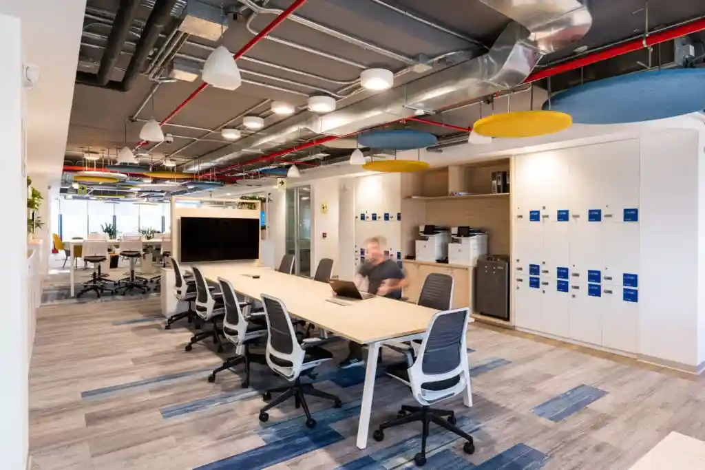 espacio de oficina abierta